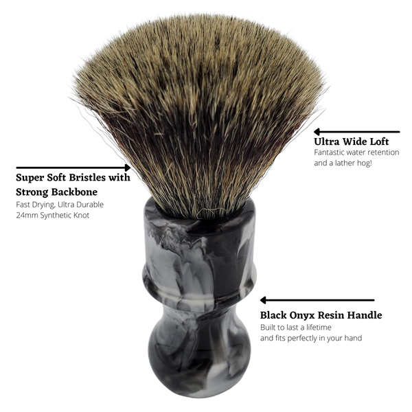 24mm Synthetic Shaving Brush