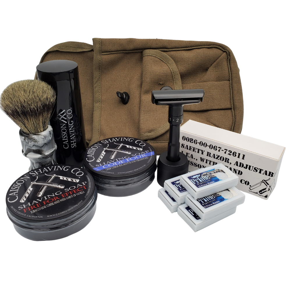 The AntiSubscription Shaving Kit Caisson Shaving Co.